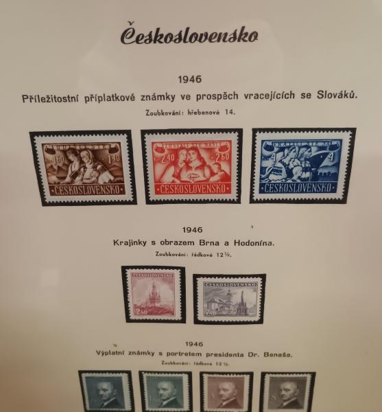 Stodola.cz - Obraz s poštovními známkami