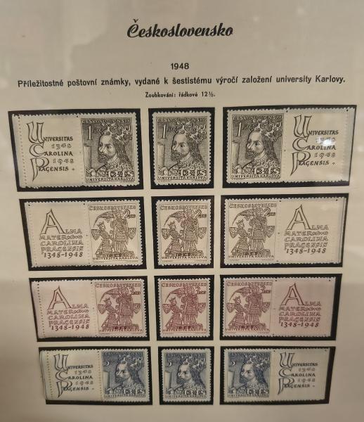 Stodola.cz - Obraz s poštovními známkami